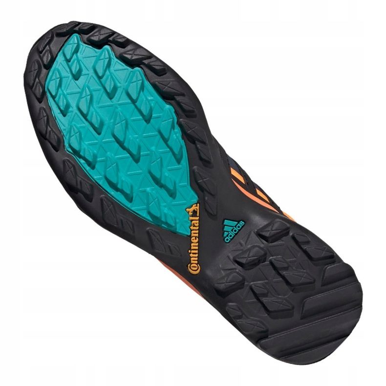 Pantofi Adidas Terrex Swift R2 Mid Gtx M FV6840 negru portocale gri verde 1