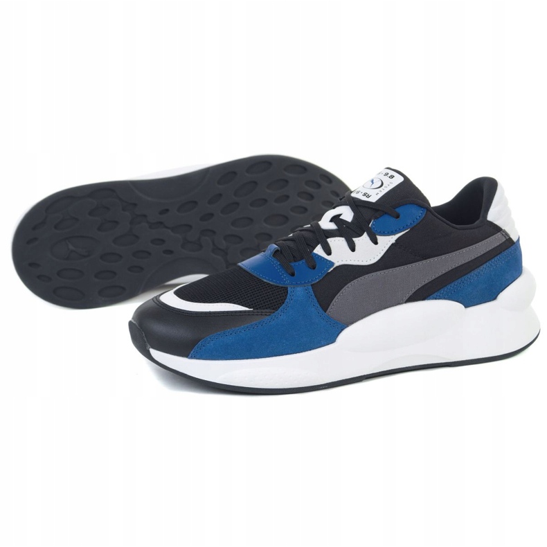 Pantofi de alergare Puma Rs 9.8 Space M 37023003 alb negru albastru 1