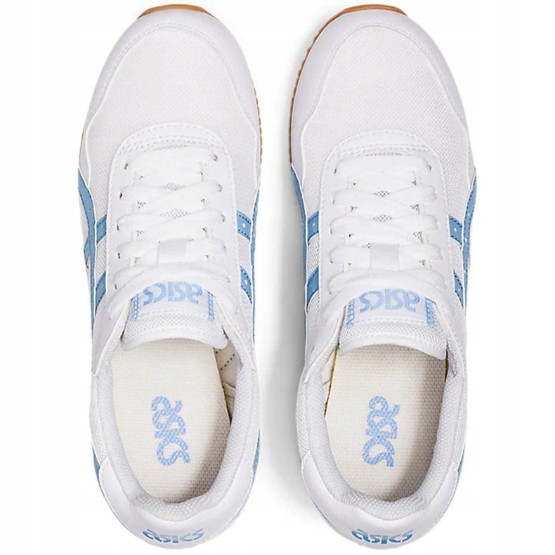 Încălțăminte de damă Asics Tiger Runner alb și albastru 1192A160 102 1