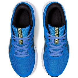 Pantofi de alergare Asics Patriot 12 Gs Jr 1014A139 401 negru albastru 1
