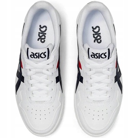 Asics Japan S Gs white 1194A076 103 pantofi pentru copii alb negru roșu 1