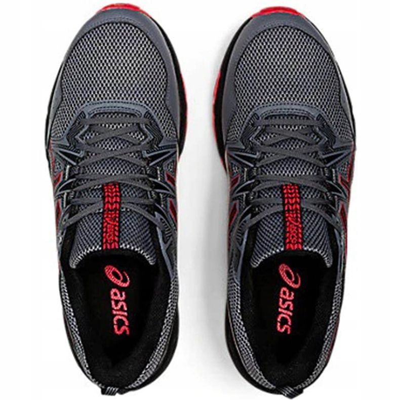 Pantofi de alergare pentru bărbați Asics Gel Venture 8 gri-roșu 1011A824 020 1
