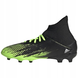 Ghete de fotbal Adidas Predator 20.3 Fg Jr EH3024 portocaliu, negru, verde negru 2