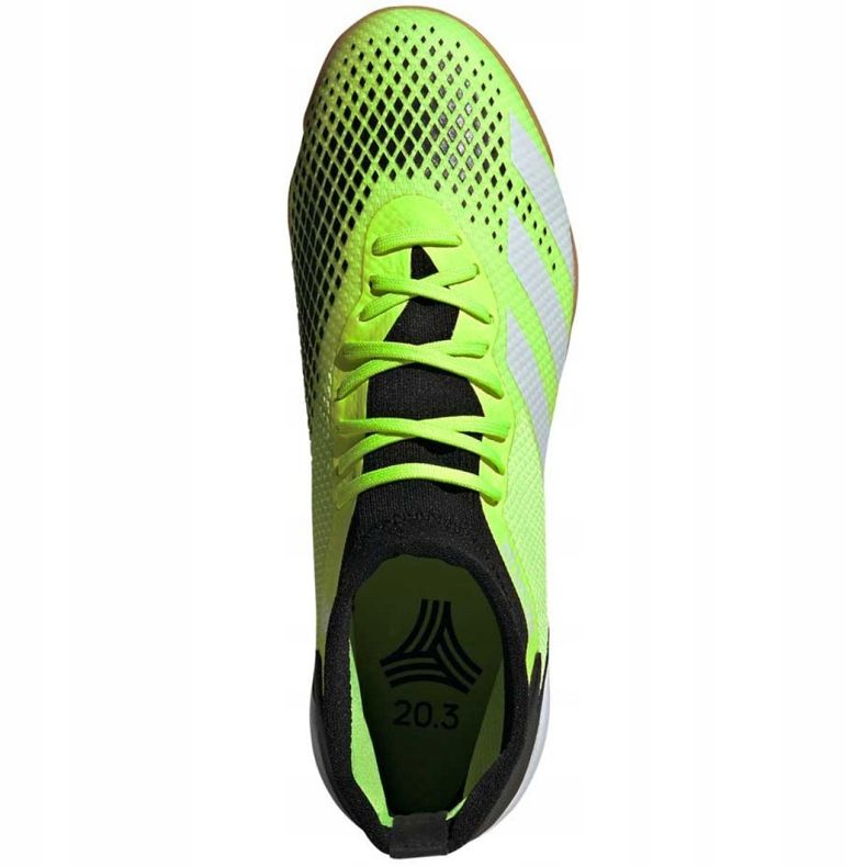 Ghete de fotbal Adidas Predator 20.3 In M EH2918 multicolor verde 1