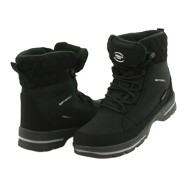 Ghete de zăpadă softshell cu membrană American Club SN02 / 20 negru 3
