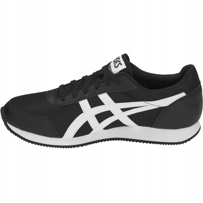 Pantofi bărbați Asics Curreo Ii alb-negru 1191A157 002 1