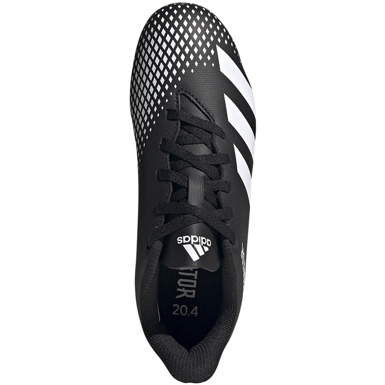 Ghete de fotbal Adidas Predator 20.4 FxG Junior FW9221 negru negru 1