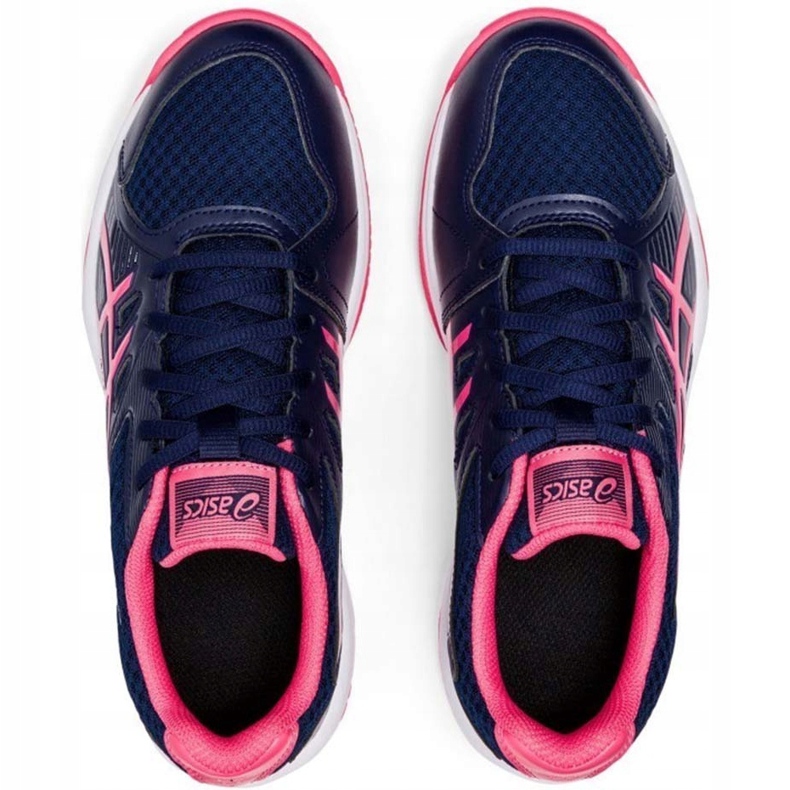 Asics Upcourt 3 pantofi de volei pentru femei, bleumarin-roz 1072A012 407 albastru marin albastru marin 1
