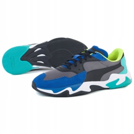 Pantofi Puma Storm Origin M 369770 01 albastru gri multicolor 1