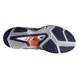 Pantofi de volei Asics Gel-Beyond 4 Mt B403N-4130 mov, albastru, portocaliu, gri/argintiu albastru 1