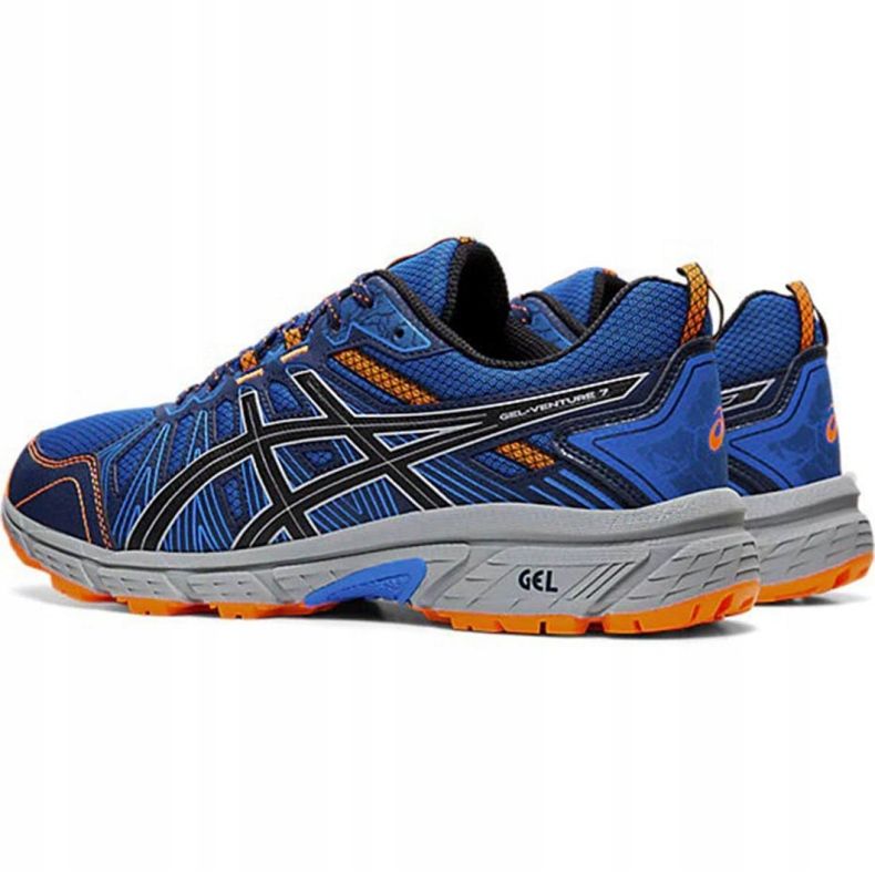 Pantofi de alergare Asics Gel Venture 7 M 1011A560 400 albastru 1