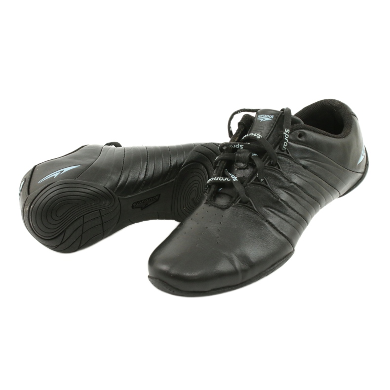 Sprandi Pantofi sport pentru tineri negru albastru 3