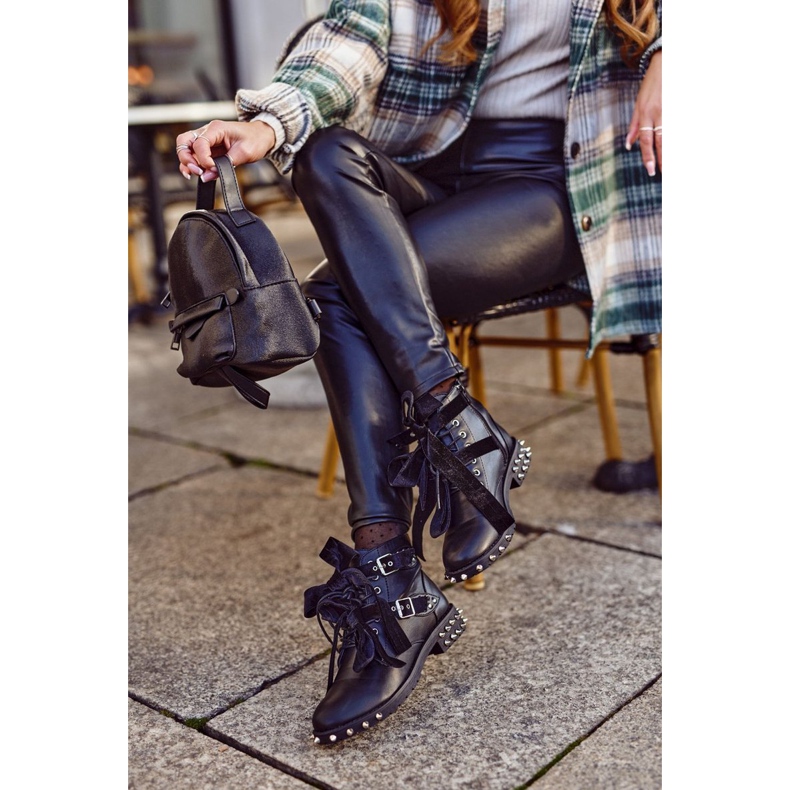 SEA Ghete pentru femei Rivets Spikes Magnet negru 3 SEA Ghete pentru femei Rivets Spikes Magnet negru 3