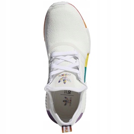 Pantofi albi Adidas Nmd R1 Pride FY9024 1