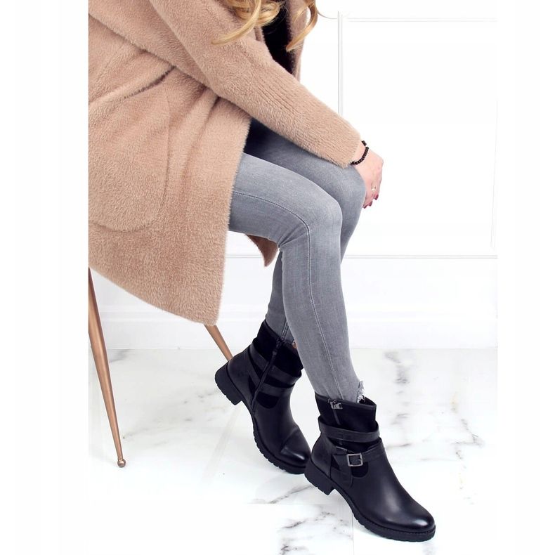 Cizme de dama militare negre 267 Negre negru 1 Cizme de dama militare negre 267 Negre negru 1