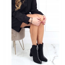 Cizme negre cu toc înalt 0-320 Negre negru 1