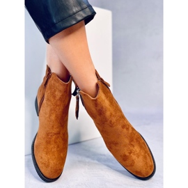 BM Cizme de damă Camel 168-287 Camel maro 2