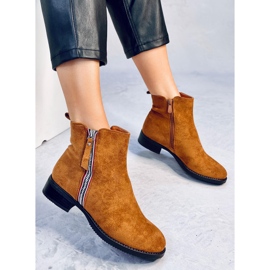 BM Cizme de damă Camel 168-287 Camel maro 1