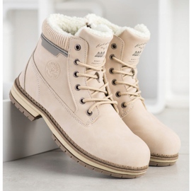 SANDIC Trappers With Sheepskin bej 3