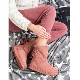 SHELOVET La modă Mukluki roz 1