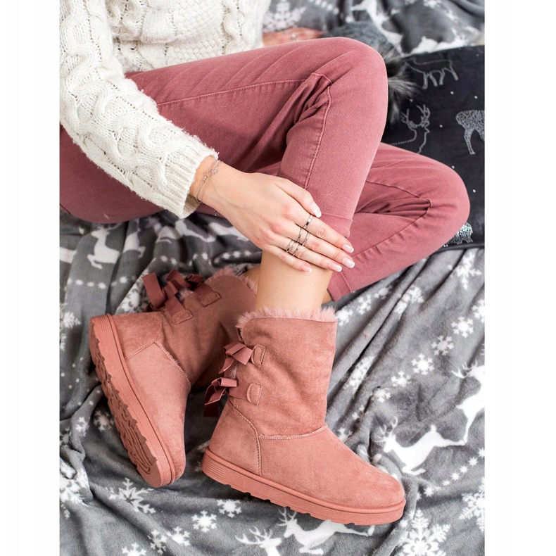 SHELOVET La modă Mukluki roz 1