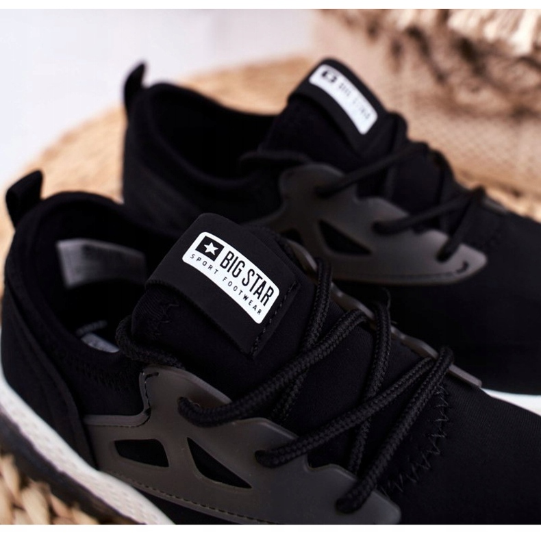 Pantofi sport pentru copii negri FF374147 Big Star negru 3 Pantofi sport pentru copii negri FF374147 Big Star negru 3