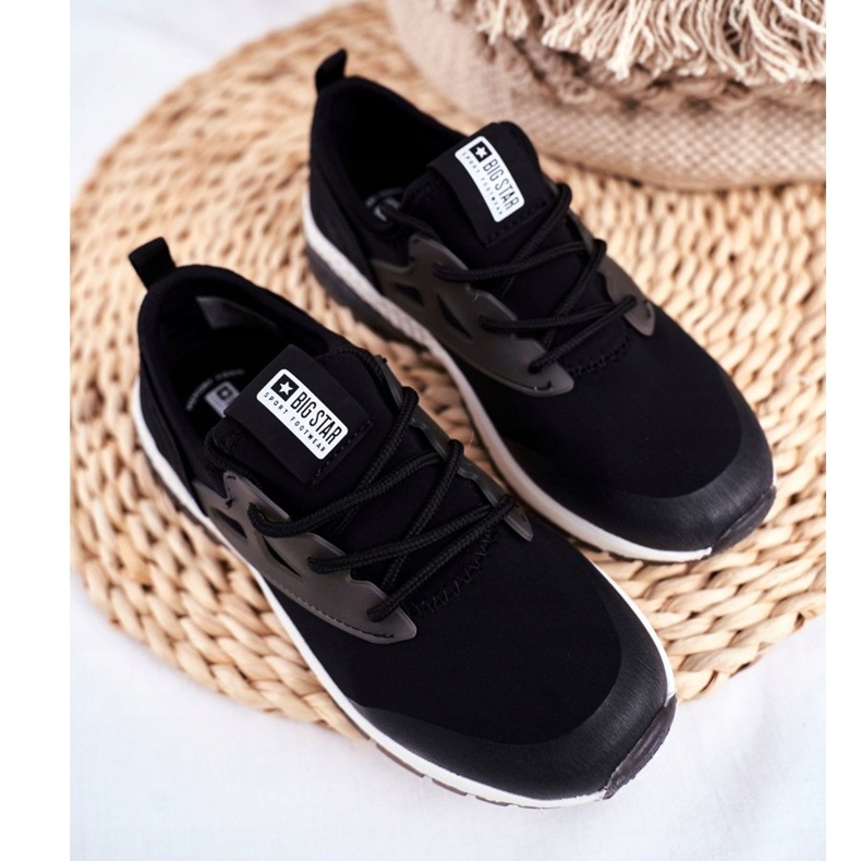 Pantofi sport pentru copii negri FF374147 Big Star negru 5 Pantofi sport pentru copii negri FF374147 Big Star negru 5