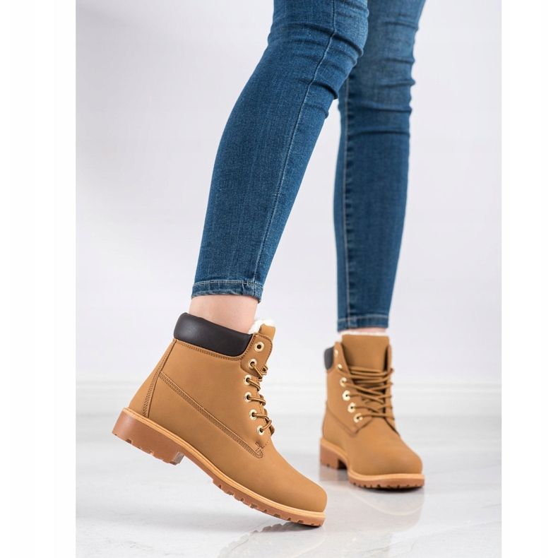 SHELOVET Trappers Casual maro 1