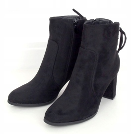 Tocuri înalte negre clasice 6782-1 Negru 3