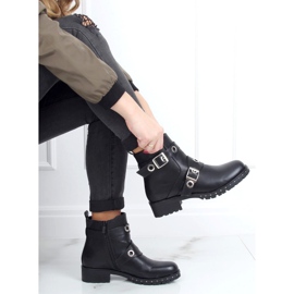 Ghete militare negre X581 Negre negru 2