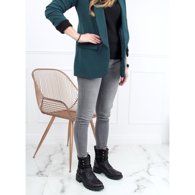 Cizme negre de lucru 1215-PA Negre negru 1