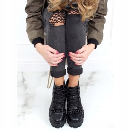 Cizme negre cu talpă înaltă NC1106 Negre negru 2 Cizme negre cu talpă înaltă NC1106 Negre negru 2