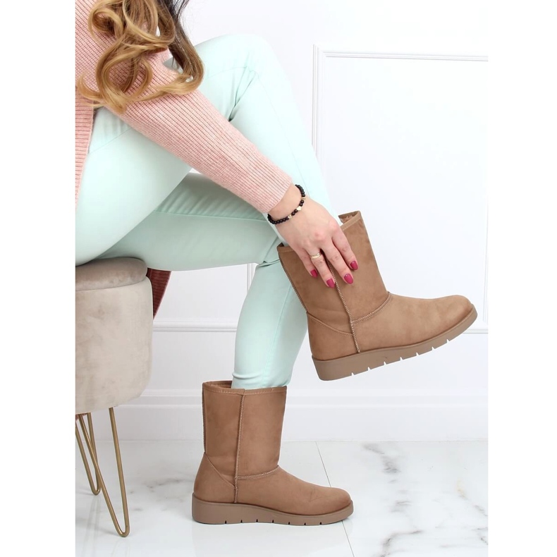 Emuze bej pentru femei K1838403 Taupe 2