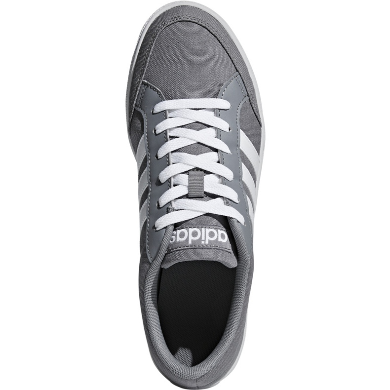 Pantofi bărbați gri Adidas Vs Set AW3892 alb 1
