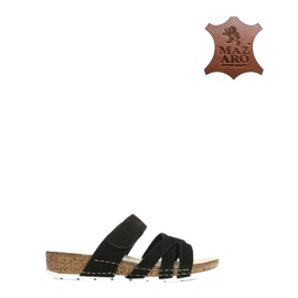 Vices Vici 3256-1 Black Skora 36 41 negru 1