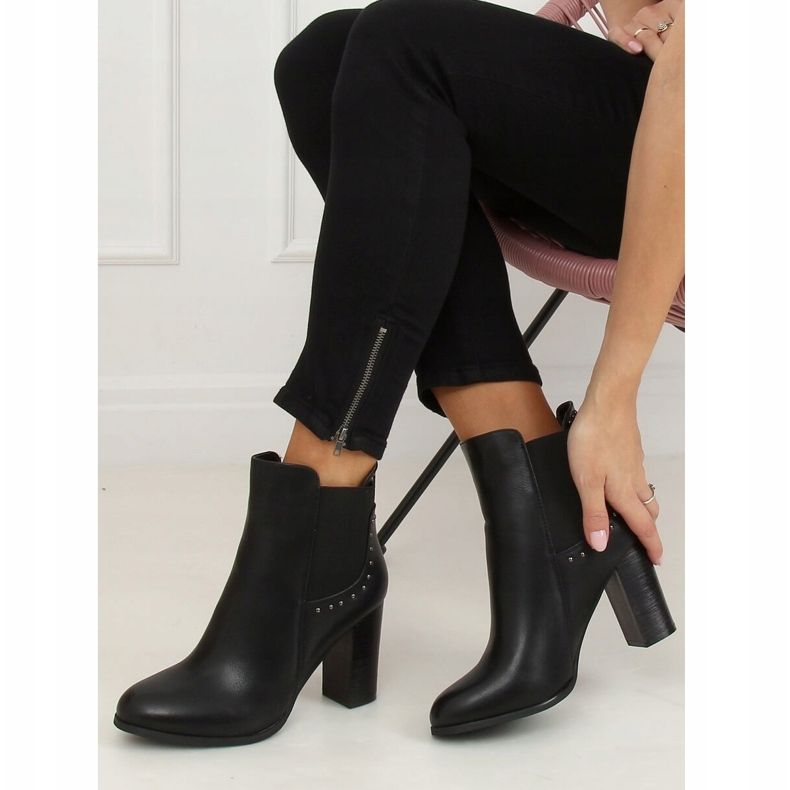 Tocuri înalte clasice negre 88097 Negru 1