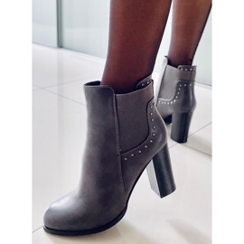 Tocuri înalte gri clasice gri 88097 Gri 1