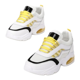 Vices Viciile 8546-233-alb / galben multicolor 1