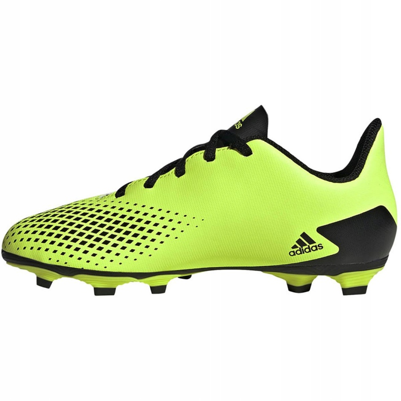 Ghete de fotbal Adidas Predator 20.4 FxG Jr EH3037 verde verde 2