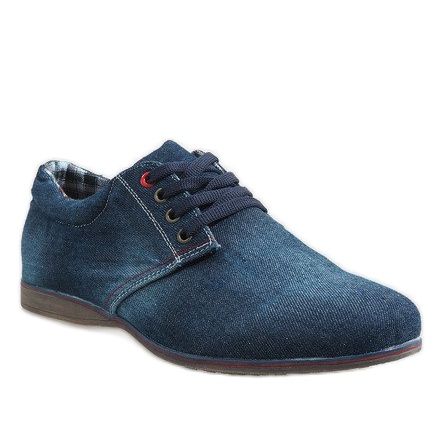 Pantofi eleganți bleumarin B16-59 albastru marin 1