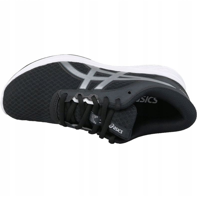 Pantofi de alergare Asics Patriot 11 Gs Jr 1014A070-002 negru argint gri 2