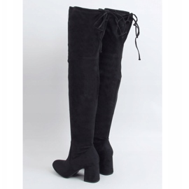 Cizme negre cu toc înalt 2C1X1809-27 Negre negru 1
