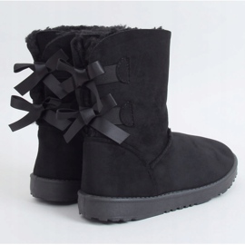 Ghete de zăpadă cu arcuri negre B195-1 Negru 1