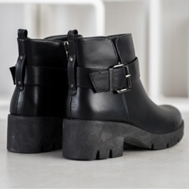 Seastar Muncitori cu cataramă negru 1