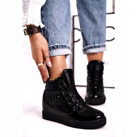 Haver Adidași pentru femei Botine negre Carol negru 1