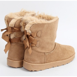 Ghete de zăpadă cu arcuri camel 256 Camel bej 1