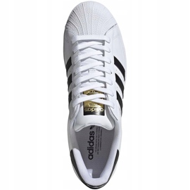 Pantofi bărbați Adidas Superstar albi EG4958 negru 1