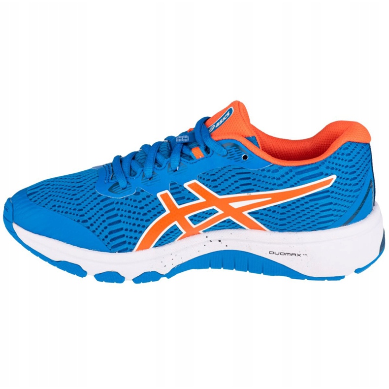 Asics GT-1000 8 Gs Jr 1014A068-400 alb albastru portocale 1