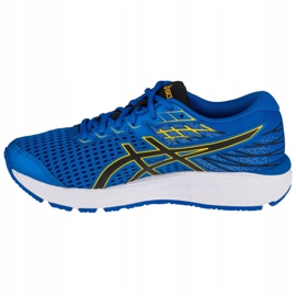 Asics Gel-Cumulus 21 Gs W 1014A069-401 negru albastru galben 1