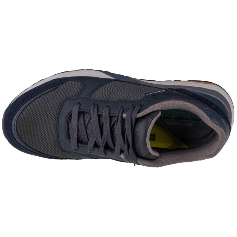 Pantofi Skechers Norgen-Westlow M 66288-NVY albastru marin gri 2